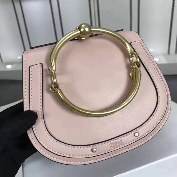 2017SS Chloe クロエスーパーコピー Nileミディアムブレスレットバッグ/ベージュ